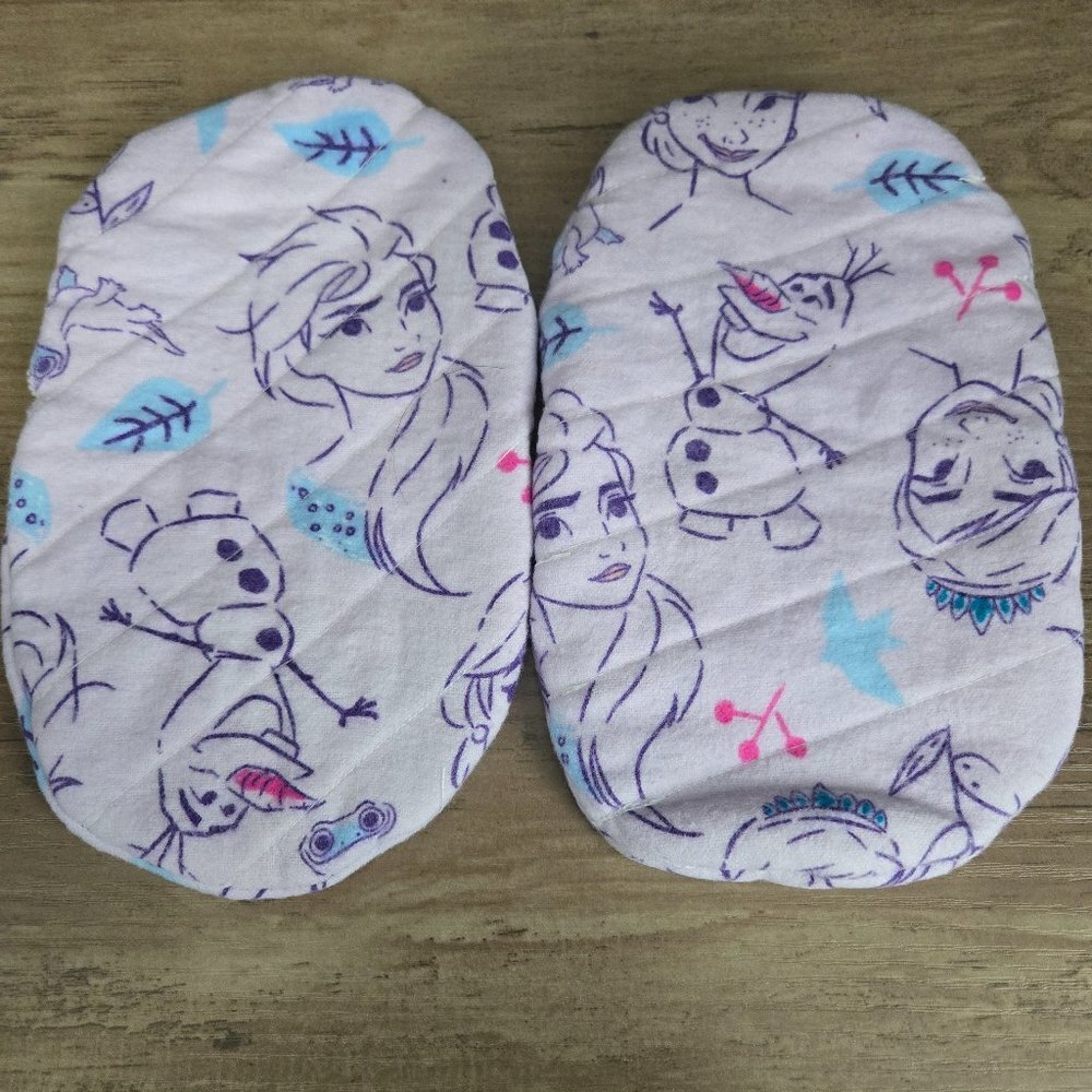 Grandmas Handmade Microwave / Finger Mitts - Regular / Adult - Frozen Fabric